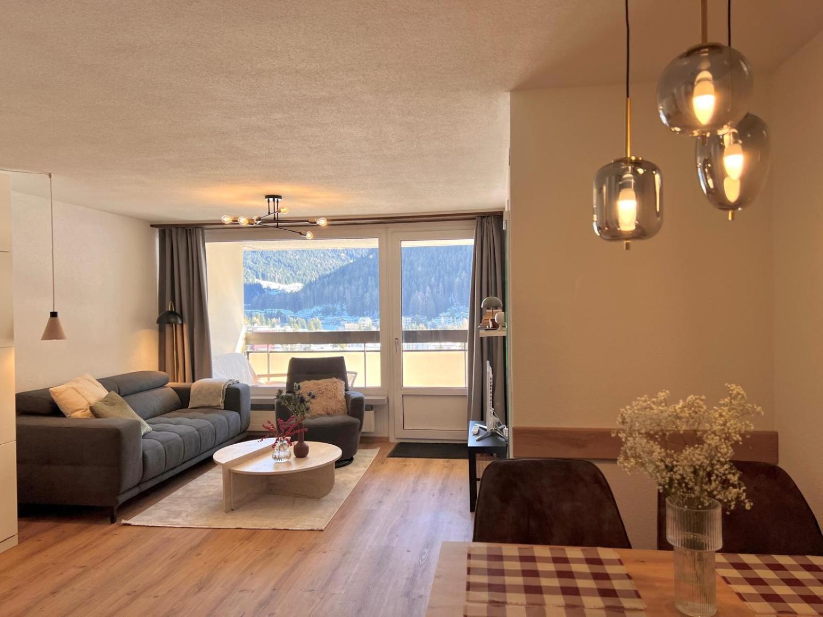 Apartment In Center Of Davos Buitenkant foto