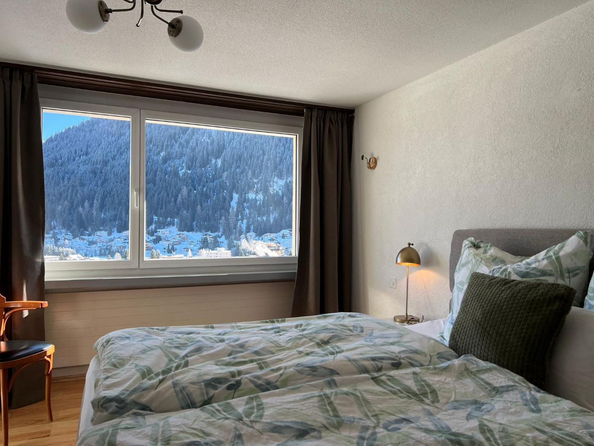 Apartment In Center Of Davos Buitenkant foto
